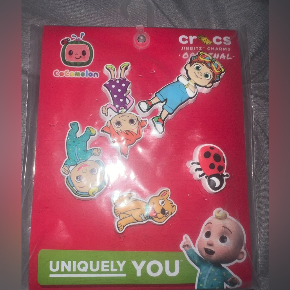 Cocomelon crocs charms